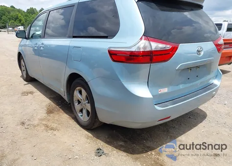 2017 Toyota Sienna Le 8 Passenger from USA, damaged, VIN 5TDKZ3DC5HS831376